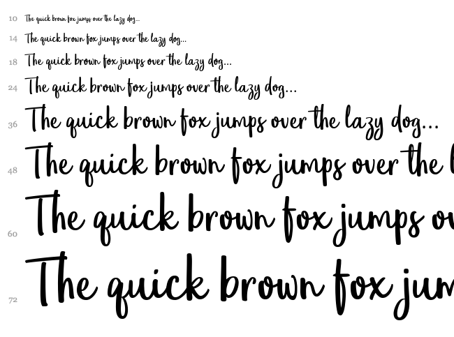 Eufoniem font waterfall
